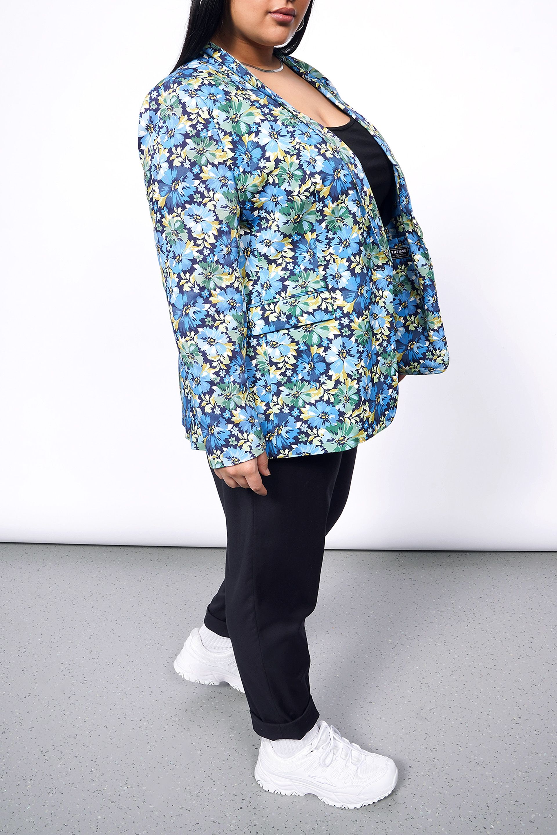 Wildfang Empower Floral Tux Blazer | David's Bridal